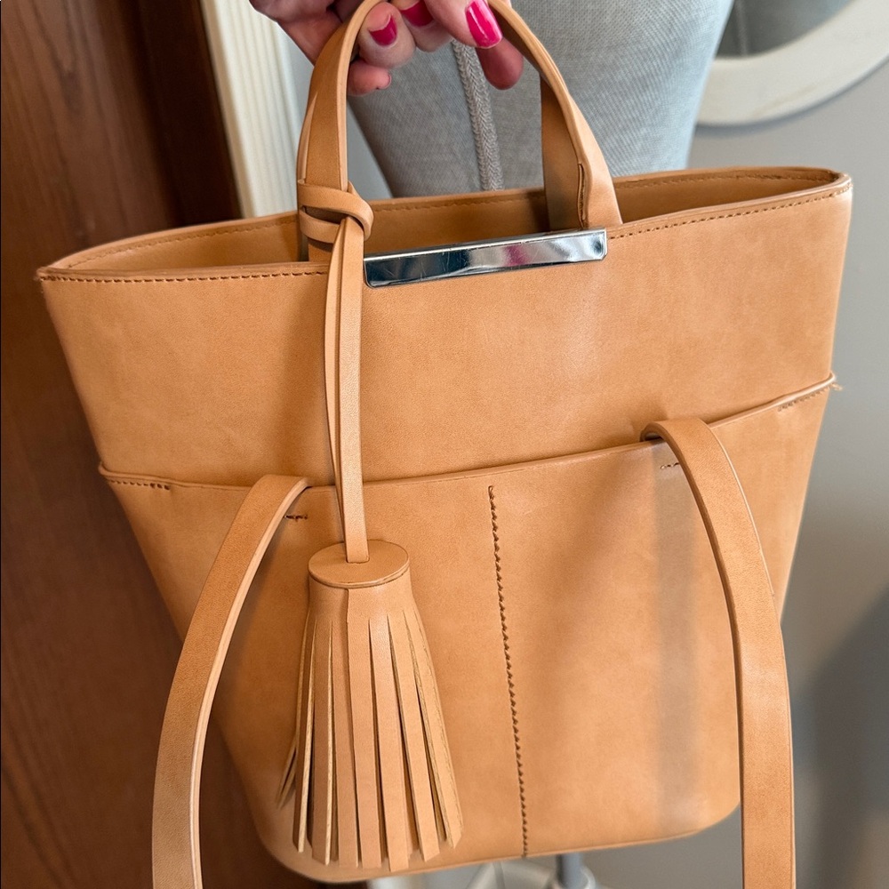 Zara Basic Bucket Bag - image 8